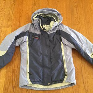 EUC Womens periwinkle blue Columbia Challenge series jacket, size Med